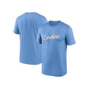 North Carolina Tar Heels Blue Legend Football T Shirt